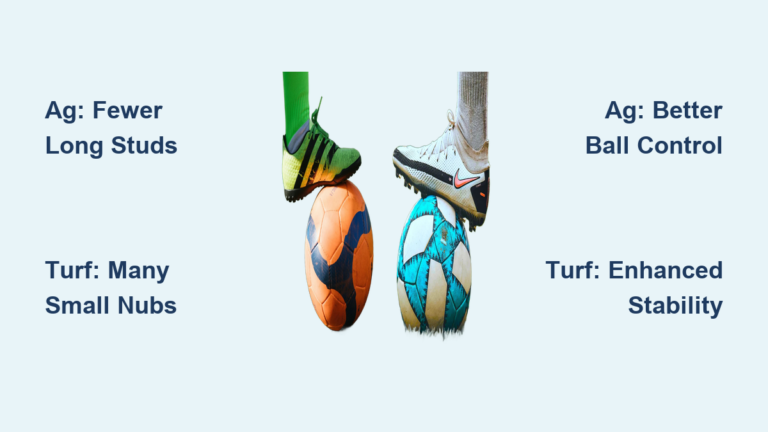 Artificial Grass vs Turf Soccer Cleats Explained