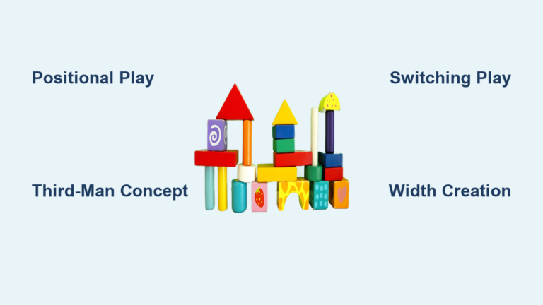 What is build up play in soccer?