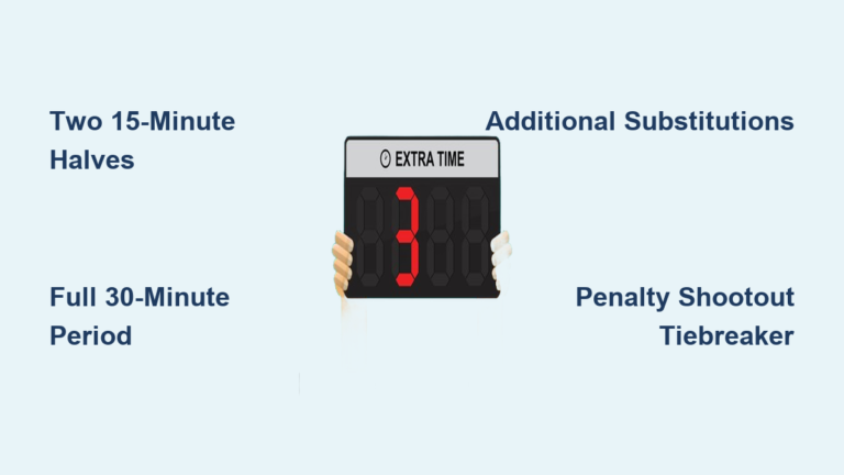 How Extra Time Works in Soccer