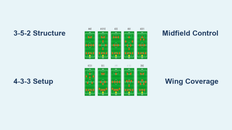 3-5-2 vs 4-3-3 Formation Differences