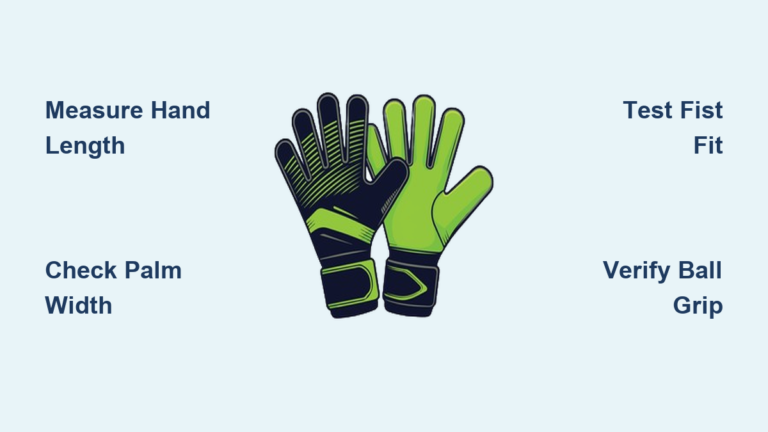 How to Choose Goalkeeper Gloves Size