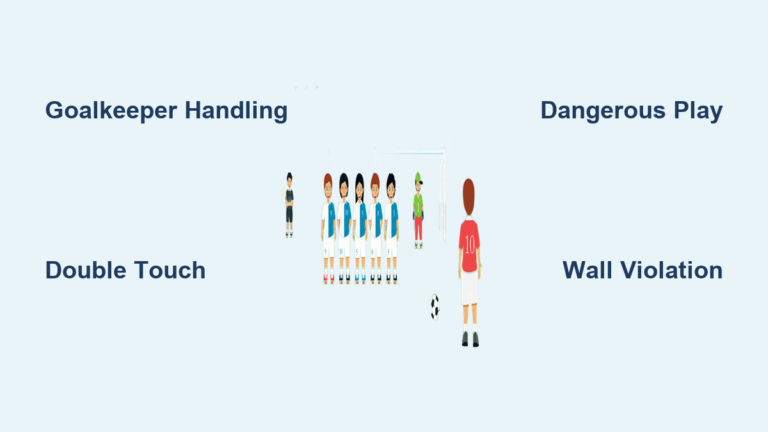 When Is an Indirect Free Kick Awarded in Soccer?