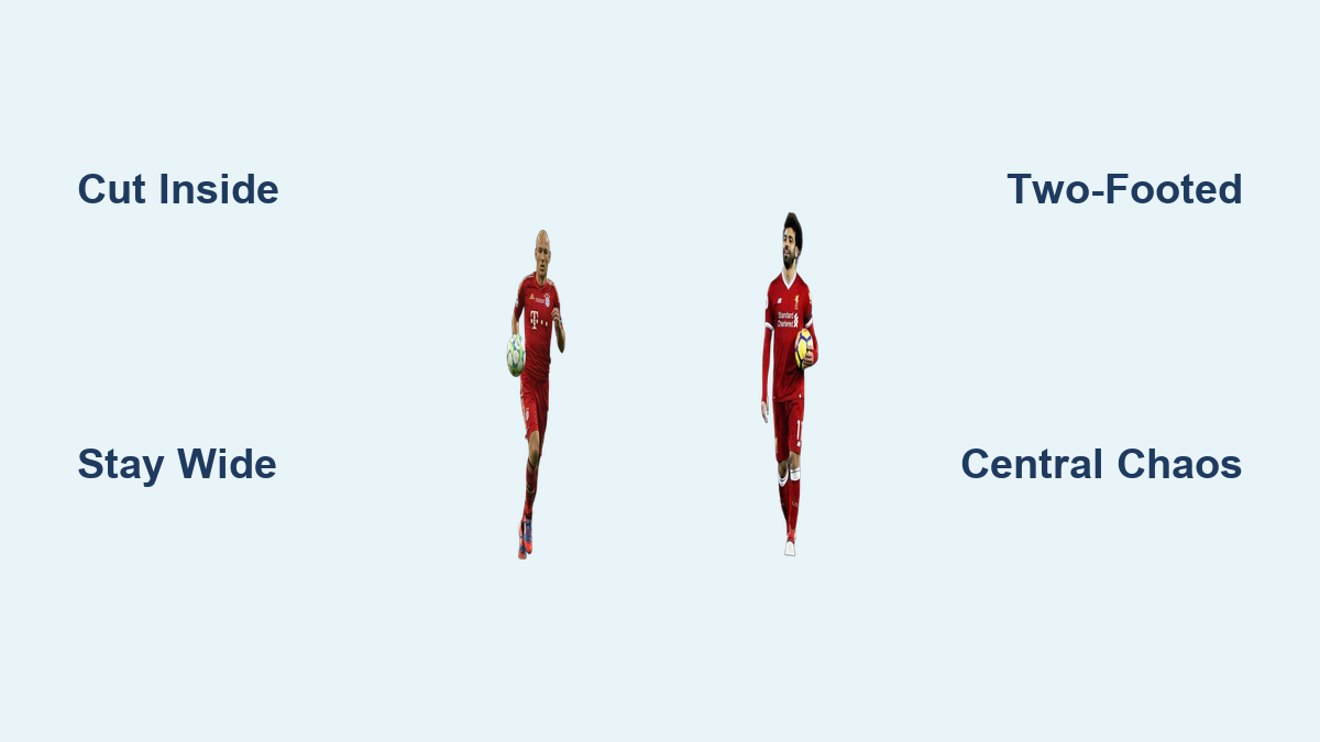The Key Difference Between Inverted and Traditional Wingers