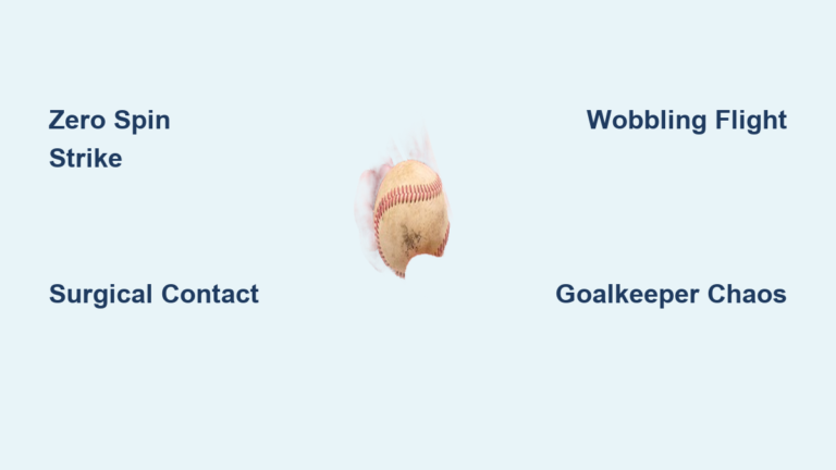 Knuckleball in Soccer: How It Works and Why It’s Unpredictable