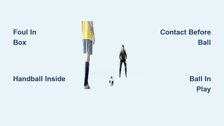 When Is a Penalty Kick Awarded in Soccer: Rules Explained