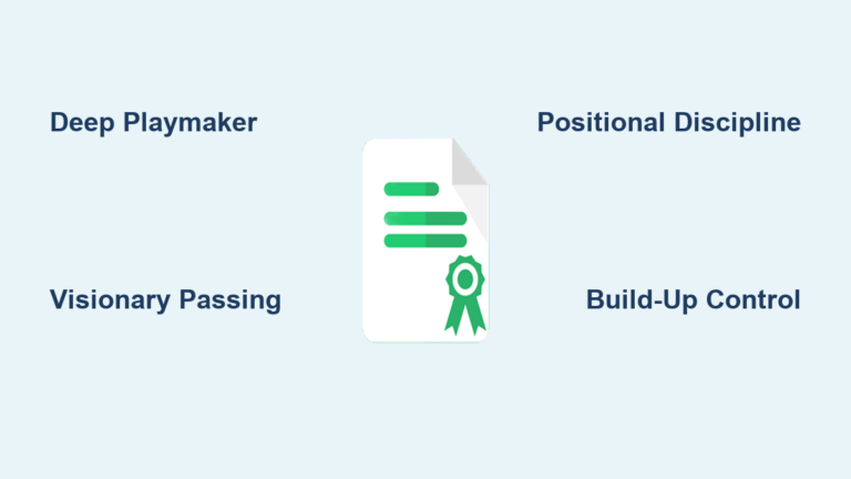 Regista in Soccer Tactics Explained