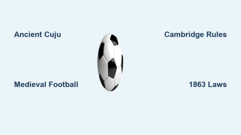 How Soccer Was Invented: A Brief History