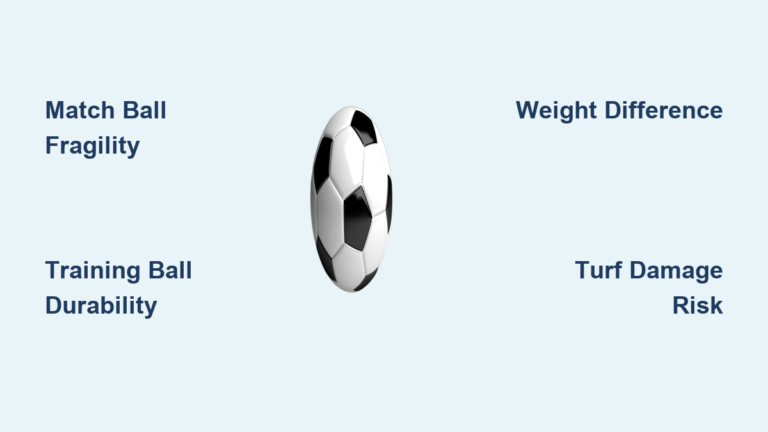 Match Ball vs Training Ball Soccer