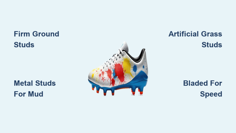 Soccer Cleat Studs Explained: Types & Performance Tips