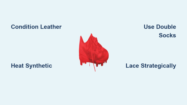 How to Break In New Soccer Cleats Without Blisters