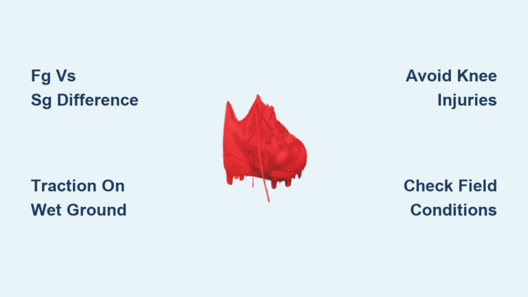Firm Ground vs Soft Ground Soccer Cleats Explained