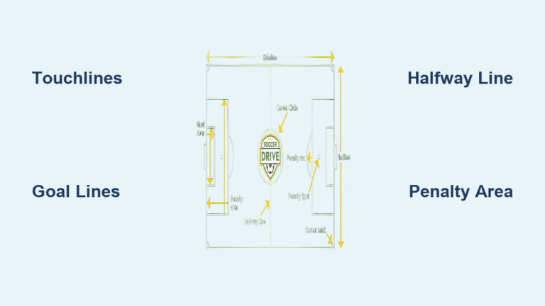 Soccer Field Lines: What They’re Called and Their Purpose