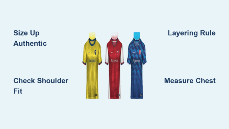 Soccer Jersey Fit Guide: Sizing Tips
