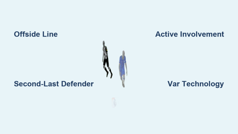 Offside Rule in Soccer Explained with Diagram