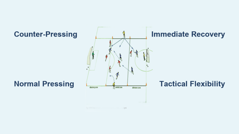 Counter-Pressing vs Normal Pressing Soccer