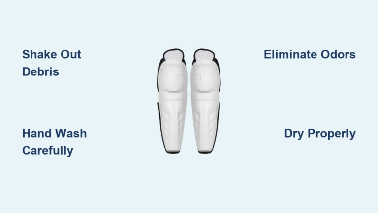 How to Clean Soccer Shin Guards: Easy Steps