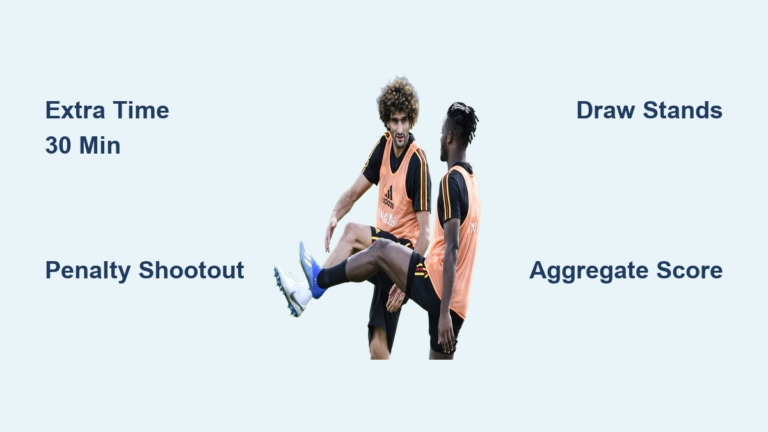 What Happens if a Soccer Game Is Tied?