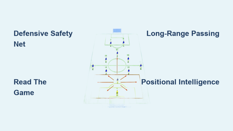 Sweeper Position in Soccer Explained