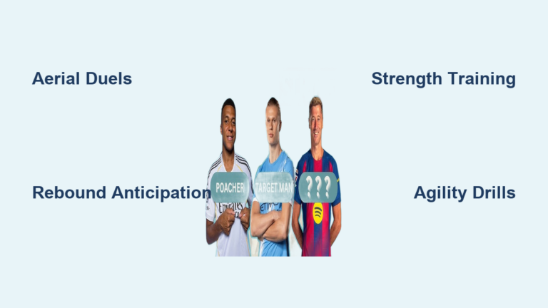 Understanding Soccer’s Target Man vs Poacher Striker Roles