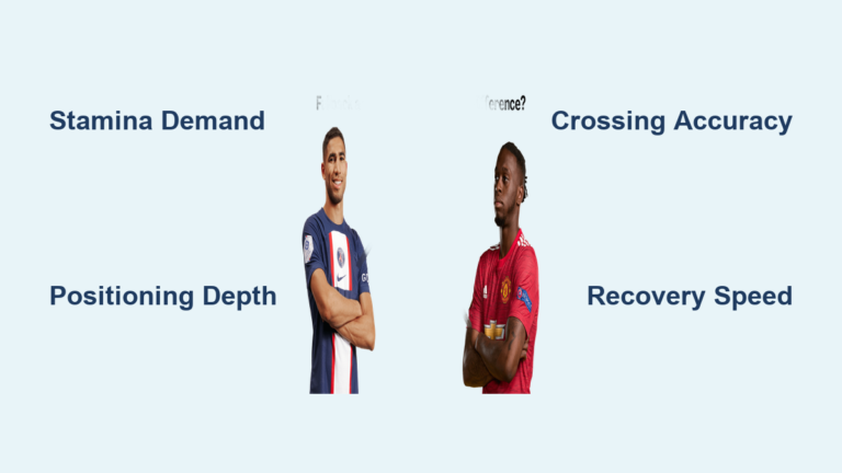 Wing Back vs Full Back in Soccer