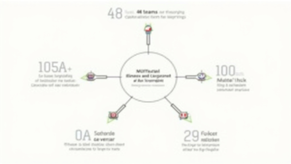 Diagram showing the 2026 World Cup hosted across three nations with 48 teams.
