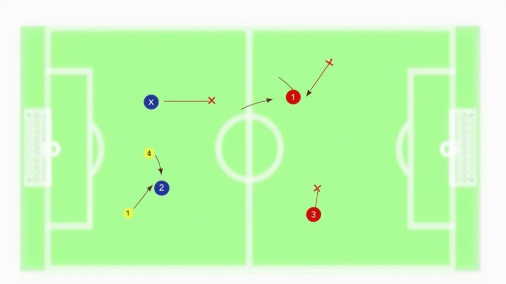 Diagram explaining three active offside offences in soccer: interfering with play or an opponent.