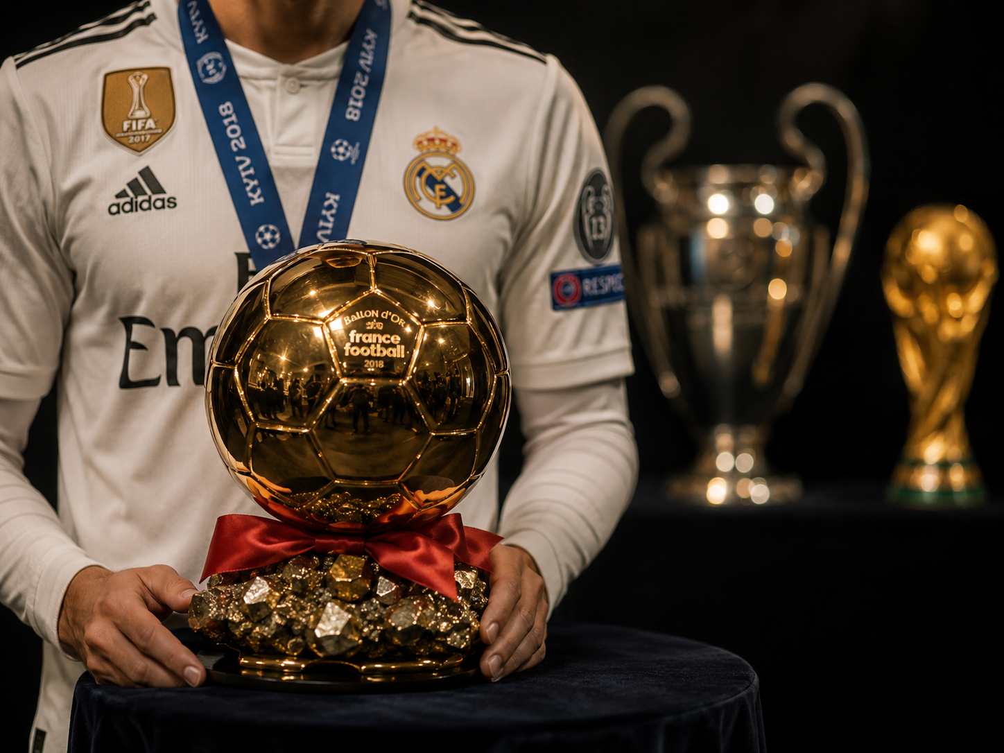 Luka Modrić's Ballon d'Or win breaking Messi-Ronaldo duopoly.