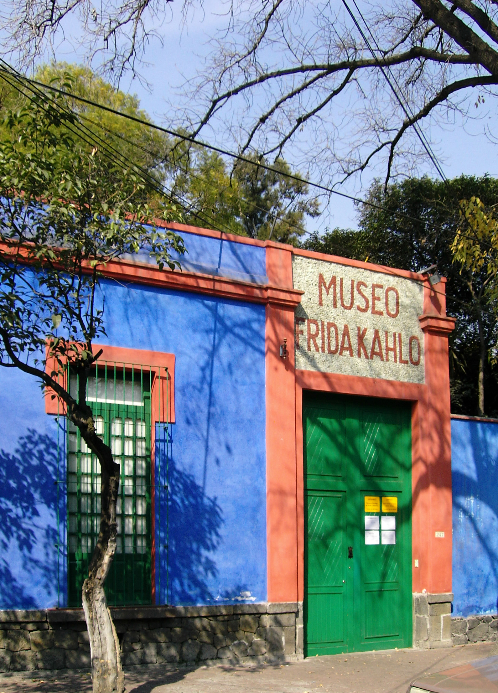 Frida Kahlo Museum exterior