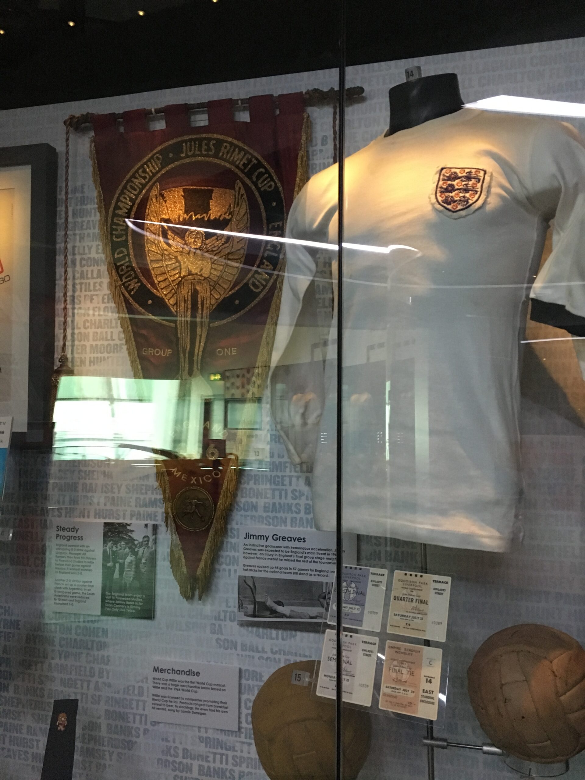 England national football team World Cup history