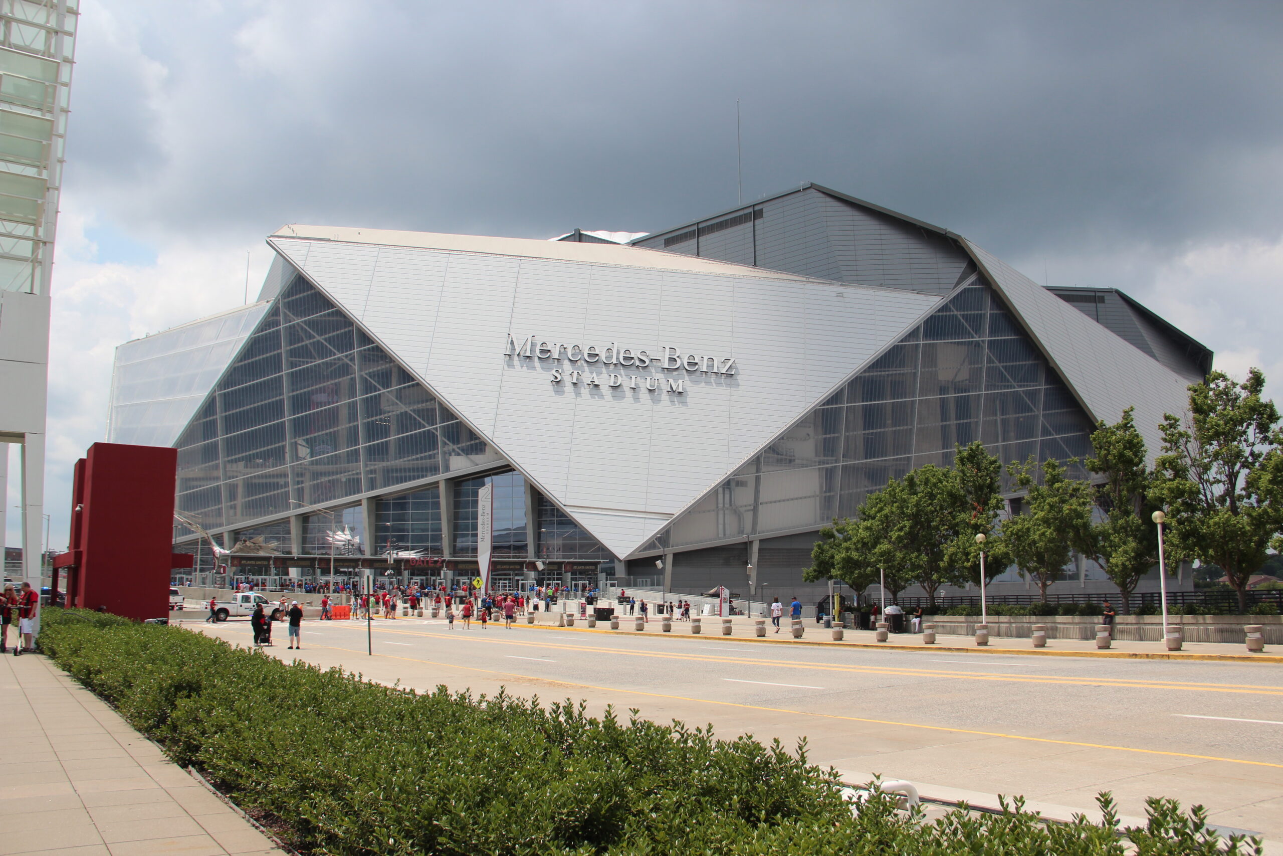 Mercedes-Benz Stadium exterior