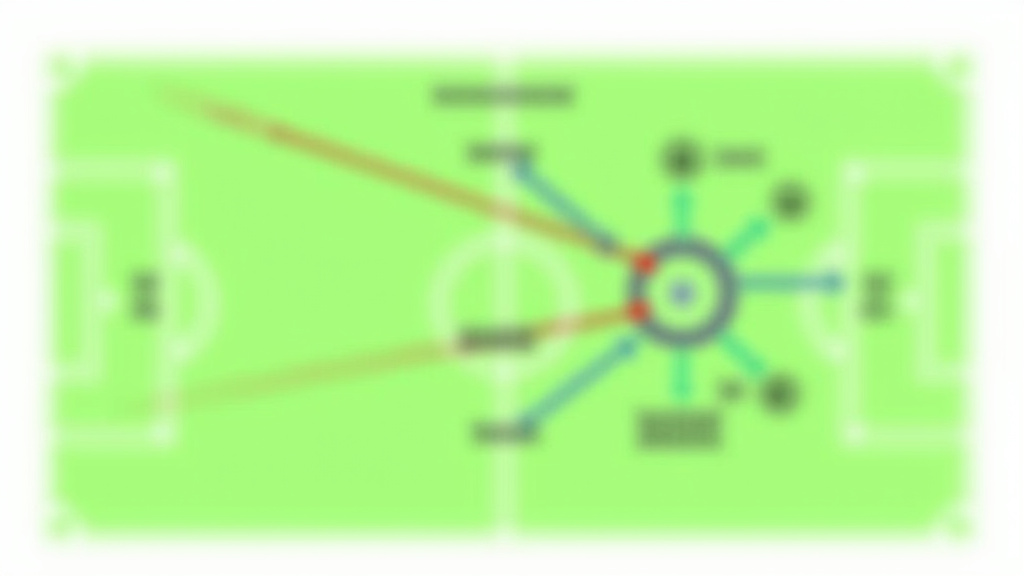 Soccer diagram showing wing-back's tactical impact on teammates' roles