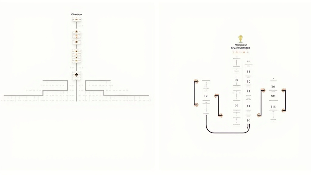 Diagram comparing Premier League points-based title with MLS playoff championship format.