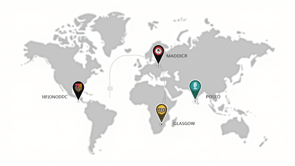 Infographic comparing the Old Firm derby to other major global soccer rivalries.