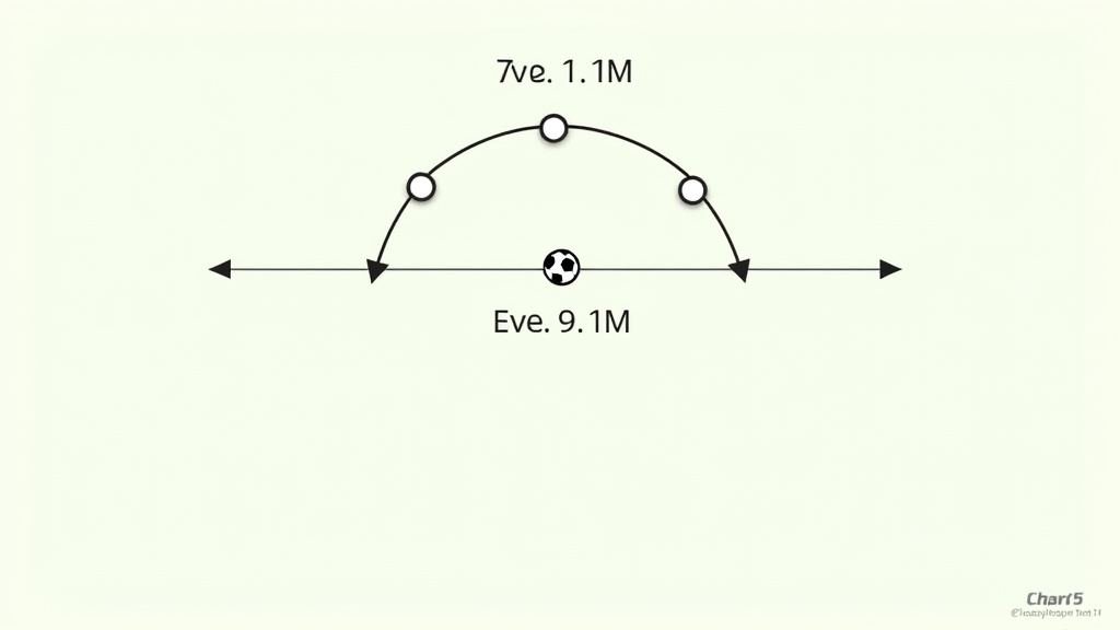 Diagram showing the mandatory 9.15 meter distance for a defensive wall from a free kick.