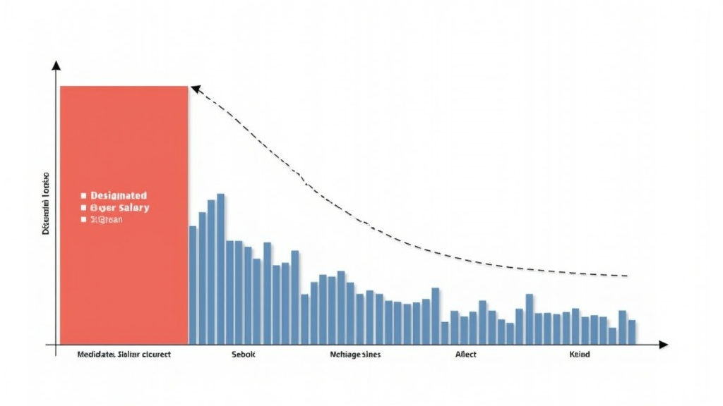 Diagram showing how a single high MLS salary skews the league's average upward.