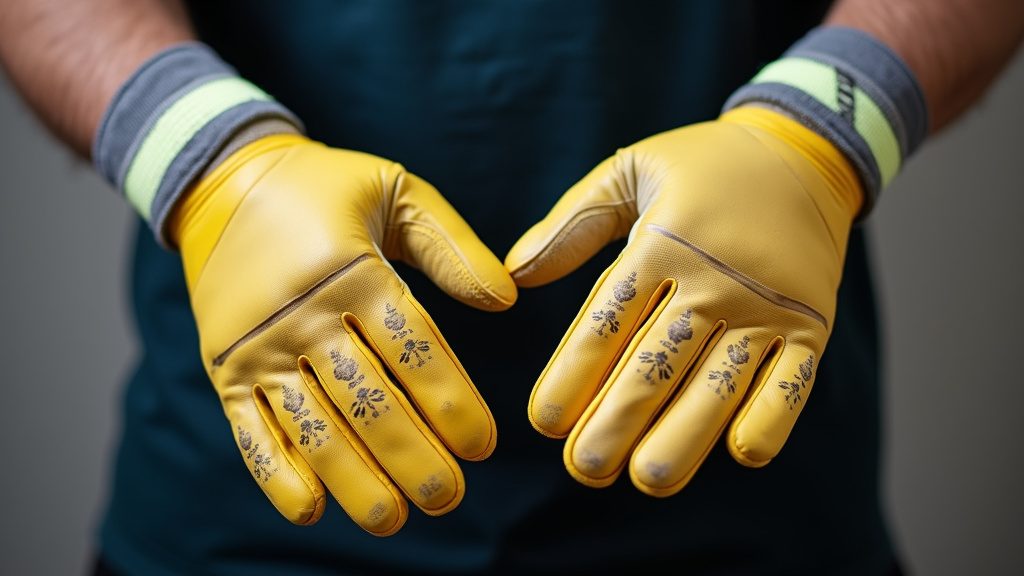 Comparing the snug fit of match gloves versus larger training goalkeeper gloves.