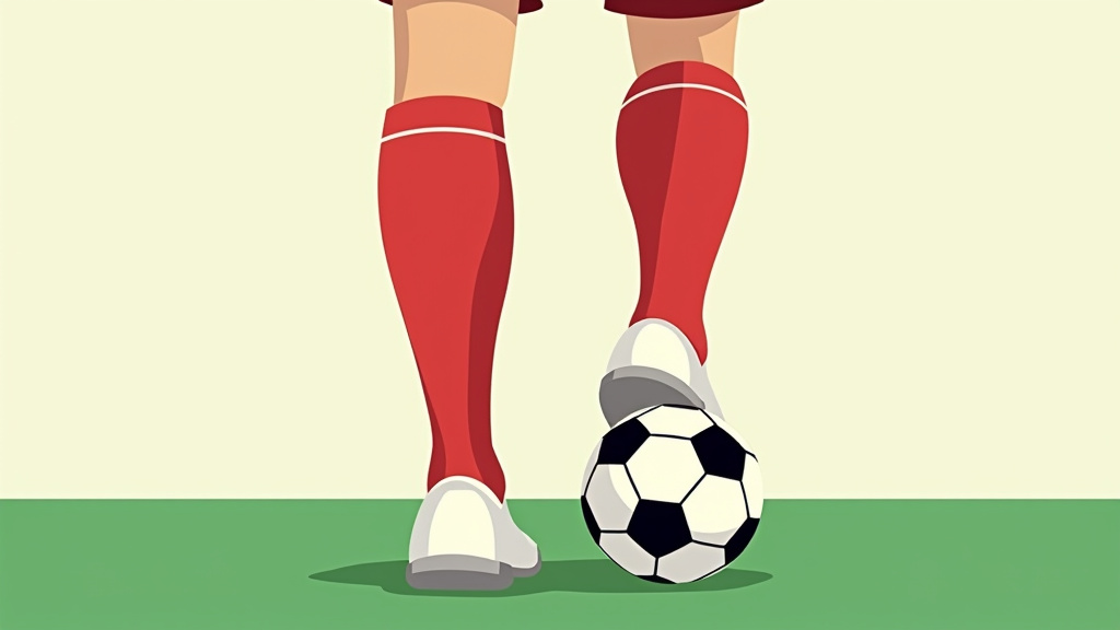 Proper dribbling posture with bent knees and weight forward on toes.