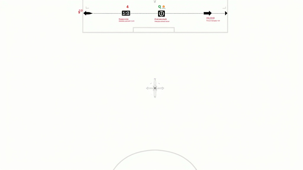 Diagram showing the evolution of free kick types from fouls to indirect, direct, and penalty kicks.