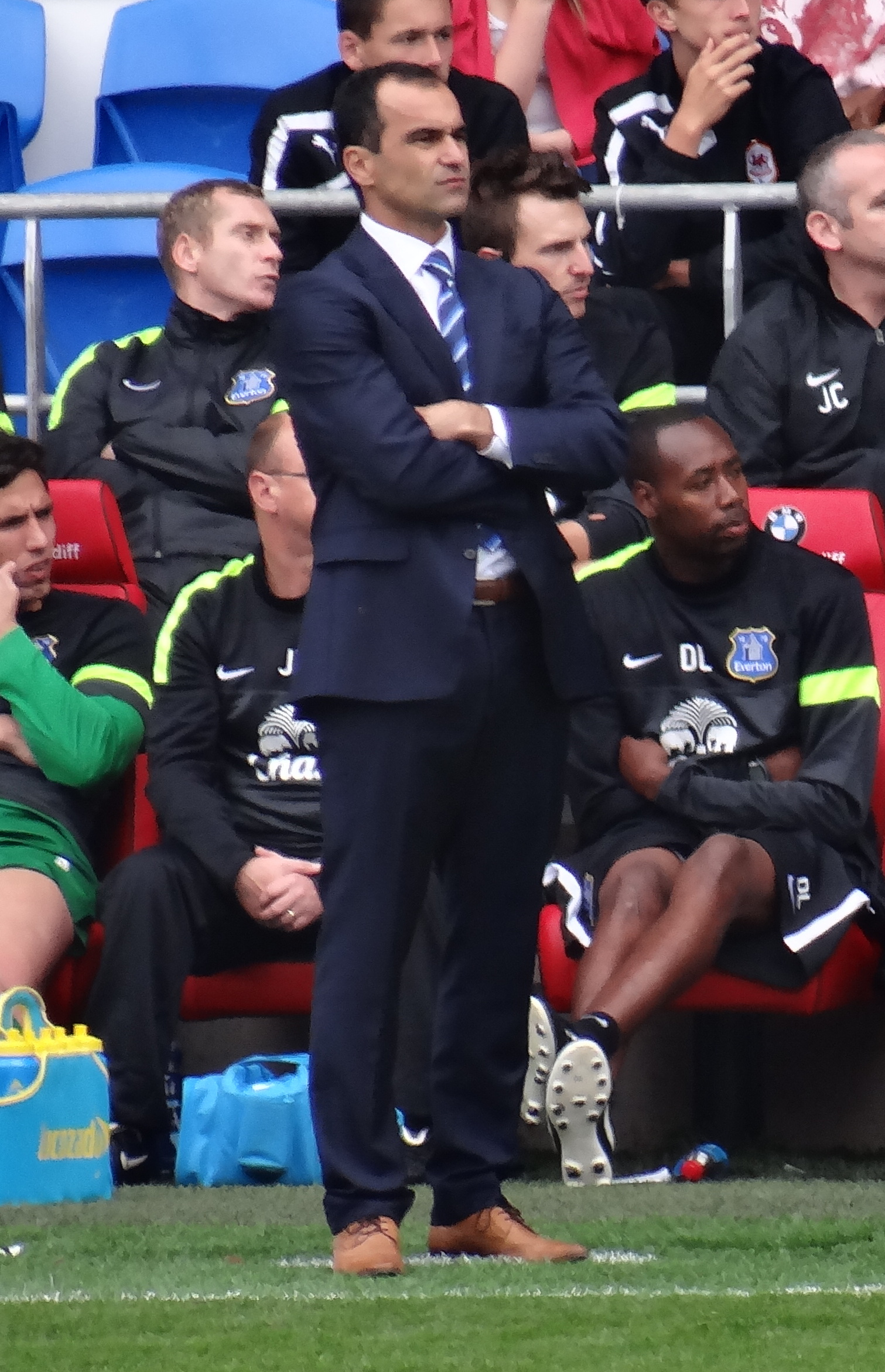 Roberto Martínez coaching