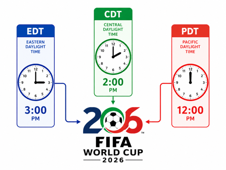 World Cup Time Zone Guide: Convert Kick-Off Times Anywhere