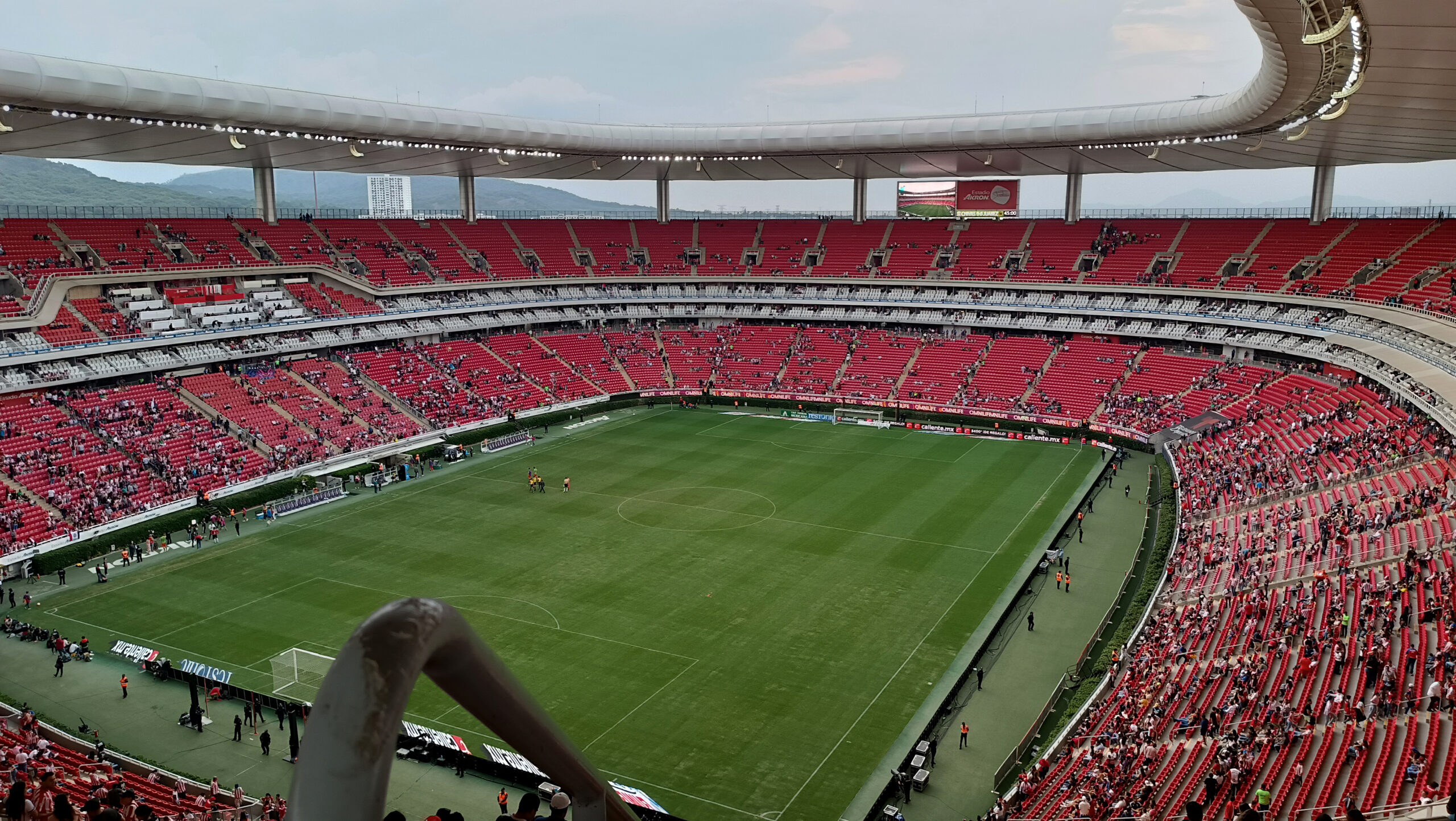 Estadio Akron turf