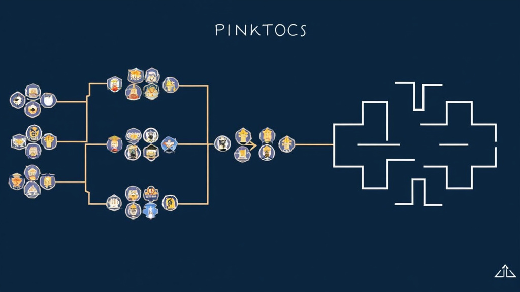 Flowchart diagram of the 2026 World Cup's 48-team tournament format.