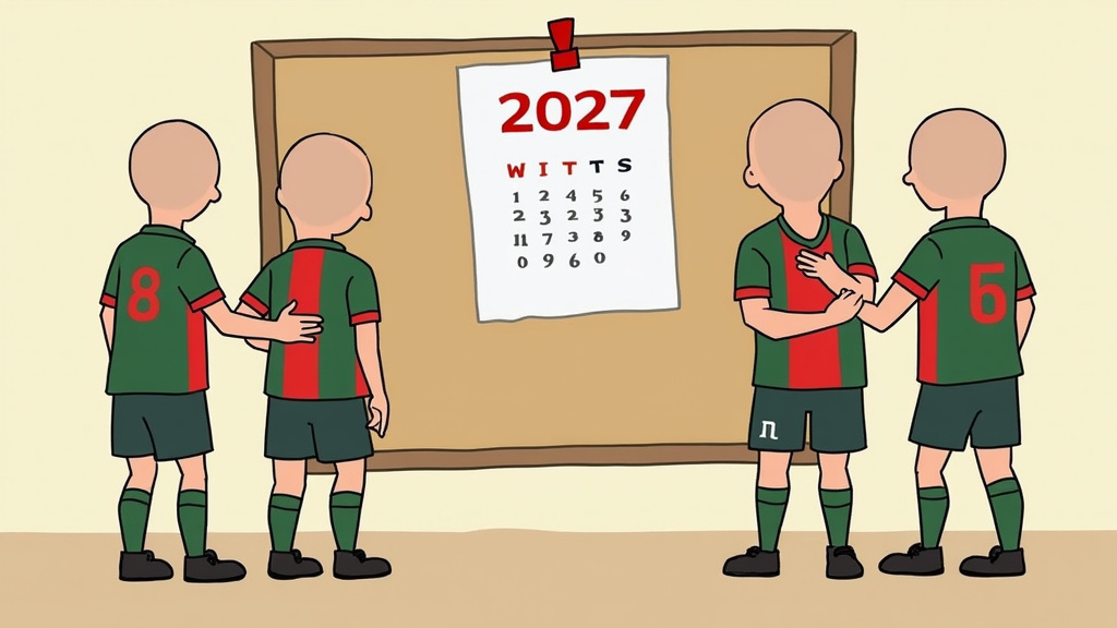 Palestinian football team looking ahead to the 2027 Asian Cup tournament.