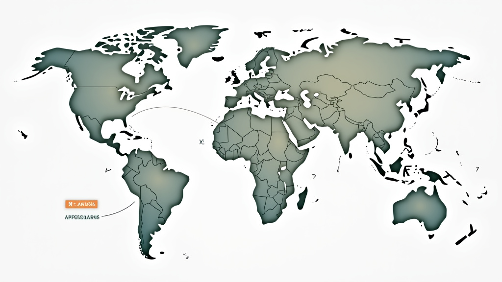 World map diagram showing where the soccer away goals rule is still used and abolished.
